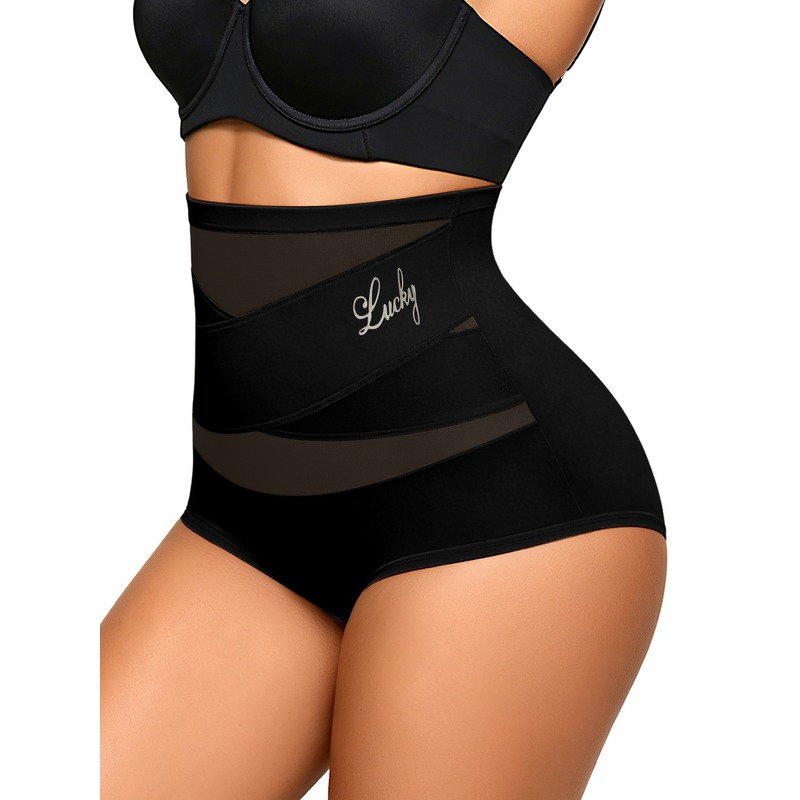 Shapewear Bodysuit Firm - ชุดกระชับสัดส่วนเอวสูง ควบคุมหน้าท้อง ไซส์ใหญ่ สำหรับผู้หญิง ช่วยยกกระชับสะโพก ชุดชั้นใน