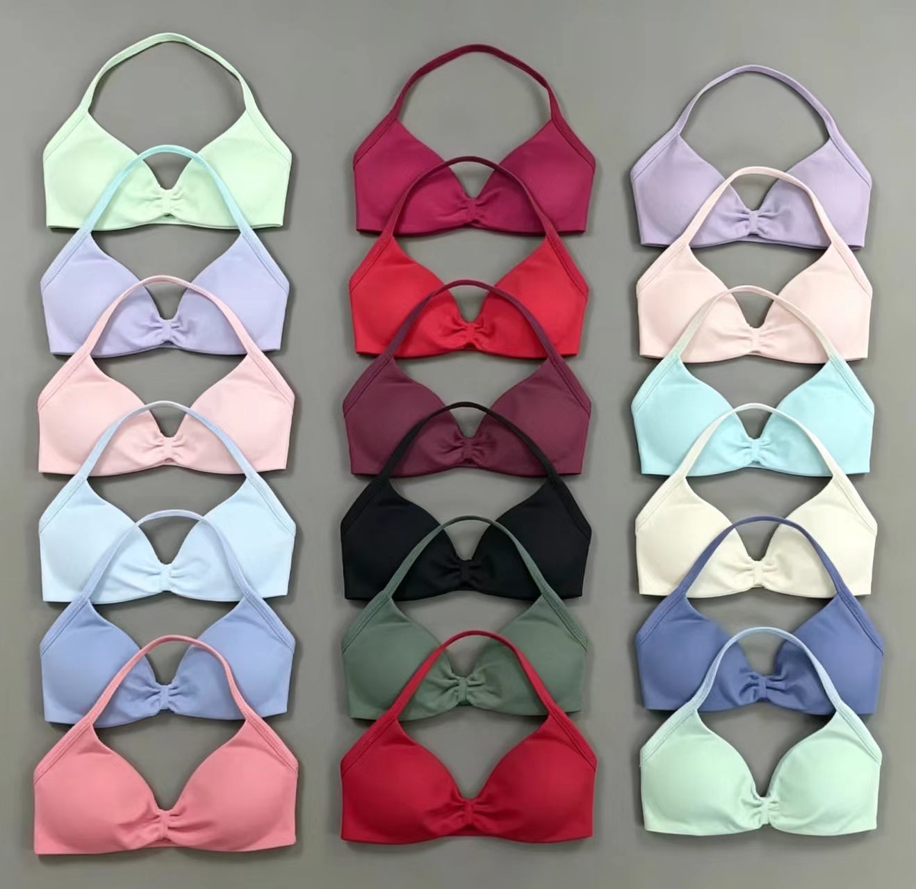 Sports Bra High Impact - เสื้อชั้นในสปอร์ต DF ดันทรง สายไขว้ เซ็กซี่ เปิดหลัง
