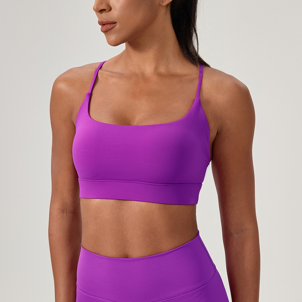 ผู้หญิงเซ็กซี่โยคะ Bra สายคล้อ - Sports Bra High Impact บทวิจารณ์และราคา