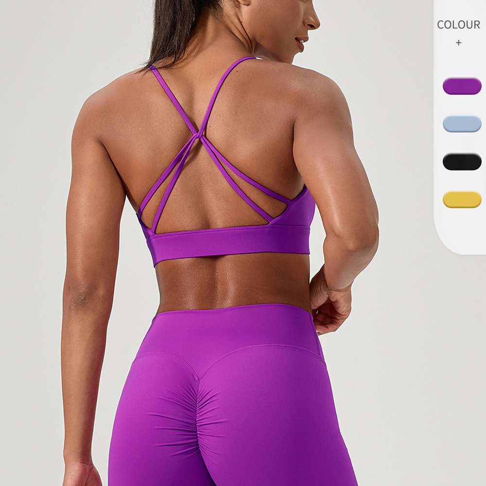 ผู้หญิงเซ็กซี่โยคะ Bra สายคล้อ - Sports Bra High Impact บทวิจารณ์และราคา